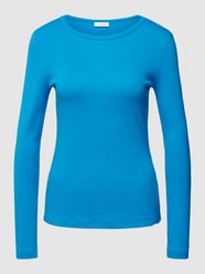 Longsleeve mit Rundhalsausschnitt von s.Oliver RED LABEL Blau - 20