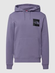 Hoodie mit Logo-Print Modell 'FINE' von The North Face Lila - 28