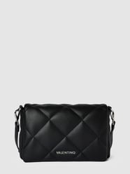 Clutch in Leder-Optik mit  Steppnähten Modell 'COLD' von VALENTINO BAGS Schwarz - 44