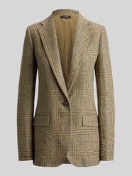 Długi longblazer o kroju regular fit z czystego lnu od Lauren Ralph Lauren - 1