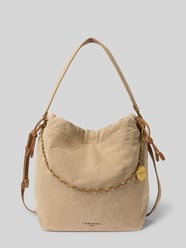 Handtas in handtassenlook met logodetail model 'Lya' van LIEBESKIND BERLIN Beige - 8