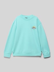 Sweatshirt met labelprint en ronde hals van Quiksilver - 44