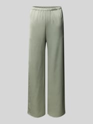 Spodnie o kroju wide fit z satyny od Calvin Klein Womenswear - 6