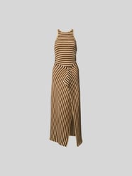 Maxikleid mit gerippten Abschlüssen von Nanushka - 8