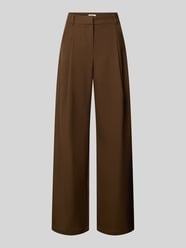 Wide Leg Hose mit Bundfalten Modell 'JOKER' von SUNCOO PARIS - 18