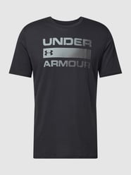 T-Shirt mit Logo-Stitching von Under Armour Schwarz - 17
