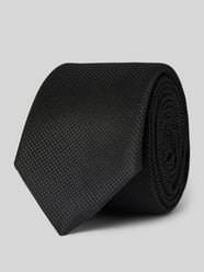Krawatte mit Label-Detail von BOSS Schwarz - 48