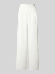 Stoffen broek met tailleband en steekzakken van Luxuar - 15