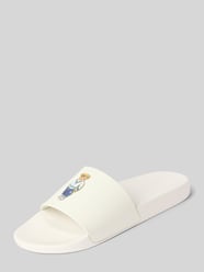 Slides mit Motiv-Patch von Polo Ralph Lauren - 2