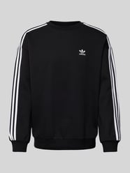 Oversized Sweatshirt mit gerippten Abschlüssen von adidas Originals Schwarz - 19