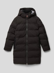 Steppjacke in Überlänge von Killtec Schwarz - 8