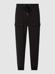 Cargobroek met stretch, model 'Be Elon' van Be Edgy Grijs / zwart - 12