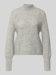 Regular fit pullover van alpacamix en met wol van Lanius - 10