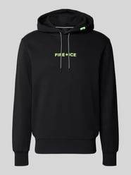 Hoodie mit Logo Modell 'COVELL' von FIRE + ICE - 20