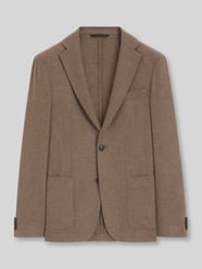 Marynarka w kroju slim fit z dodatkiem żywej wełny model 'P-Hanry-WG-264' od BOSS - 3