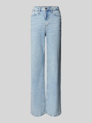 Wide Fit High-Waist-Jeans mit Strassstein-Besatz Modell 'TESSA' von Vero Moda Blau - 5