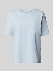 T-Shirt mit Label-Stitching von Drykorn Blau - 16