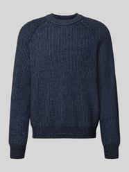 sweter w kroju regular fit z mieszanki wełny model 'Kepler' od BOSS Orange - 2