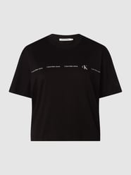 T-shirt PLUS SIZE z bawełny  od Calvin Klein Jeans Plus - 9