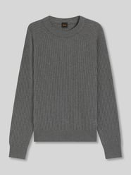 Sweter o kroju regular fit z mieszanki wełny od BOSS Orange - 30