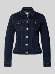 Kurtka dżinsowa o kroju slim fit z mieszanki bawełny od Tom Tailor - 19