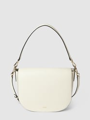 Handtasche aus Rindsleder mit Label-Detail Modell 'Alyce' von BOSS Beige - 18