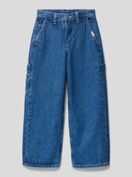 Jeans im 5-Pocket-Design Modell 'PAZ' von Element Blau - 48