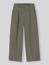 Wide Leg Hose aus reiner Schurwolle mit Bundfalten von BOSS - 3