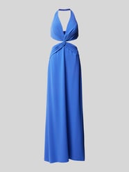 Abendkleid mit Knotendetail Modell 'CHAMBERY' von Vera Wang Bride Blau - 47