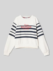 Sweatshirt mit Label-Stitching von Tommy Hilfiger Teens - 5