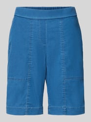 Szorty o kroju straight fit z kieszeniami z tyłu model 'Sue' od TONI - 2