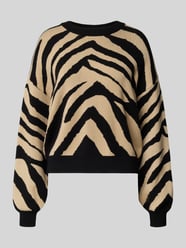 Strickpullover mit Rundhalsausschnitt Modell 'CHARLOTT' von Noisy May - 44