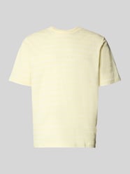 T-Shirt mit Streifenmuster und Label-Stitching von JACK & JONES - 19