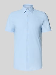 Koszula o kroju slim fit biznesowa z krótkim rękawem model 'P-HANK-K-SH-262' od BOSS - 5