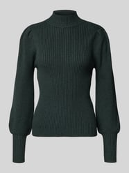 Sweter z dzianiny o kroju regular fit z mieszanki wiskozy model ‘KATIA’ od Only - 2