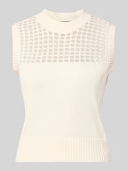 Bezrękawnik z okrągłym dekoltem od Armani Exchange - 48