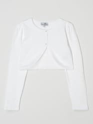 Bolero aus Baumwolle von Happy Girls Weiß - 30