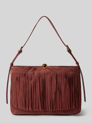 Shoulder Bag aus echtem Leder Modell 'SFERA' von FURLA Orange - 7