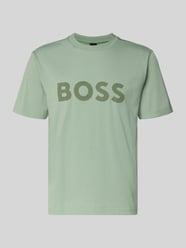 Regular Fit T-Shirt aus Baumwoll-Mix Modell 'ICONIC' von BOSS Green - 37