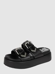 Sandalen met plateauzool  van Buffalo Grijs / zwart - 15