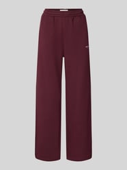 wide fit sweatpants van katoenmix model 'Studio' van JJXX Bordeaux - 1