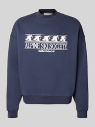 Bluza z nadrukiem z logo od ANOTHER COTTON LAB - 31