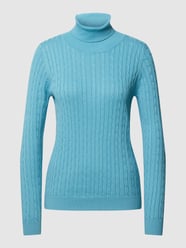 Gebreide coltrui van Montego Turquoise - 26