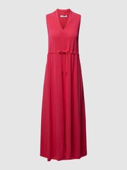 Maxikleid mit Tunnelzug Modell 'ZITTO' von MaxMara Leisure Pink - 18