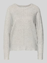 Strickpullover aus Effektgarn mit Rundhalsausschnitt von Christian Berg Woman - 18