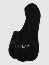 Füßlinge aus Baumwollmischung im 3er-Pack  von Replay Underwear Grau / Schwarz - 27