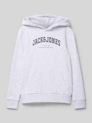 Bluza o luźnym kroju z kapturem i kieszenią kangurką model ‘CALEB’ od Jack & Jones - 39