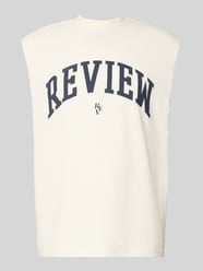 tanktop met logoprint van REVIEW - 33
