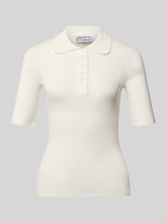 Strickshirt mit 1/2-Arm und Polokragen von Jake*s Studio Woman - 6