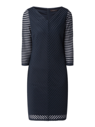 Cocktailjurk van mesh van Vera Mont Blauw / turquoise - 39